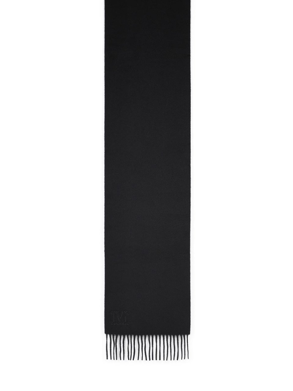 Max Mara 'Wsdalia' Black Cashmere Stole Rood