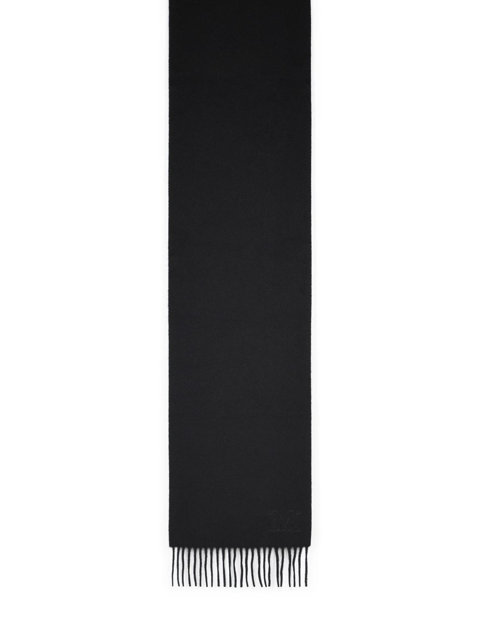 Max Mara 'Wsdalia' Black Cashmere Stole Rood