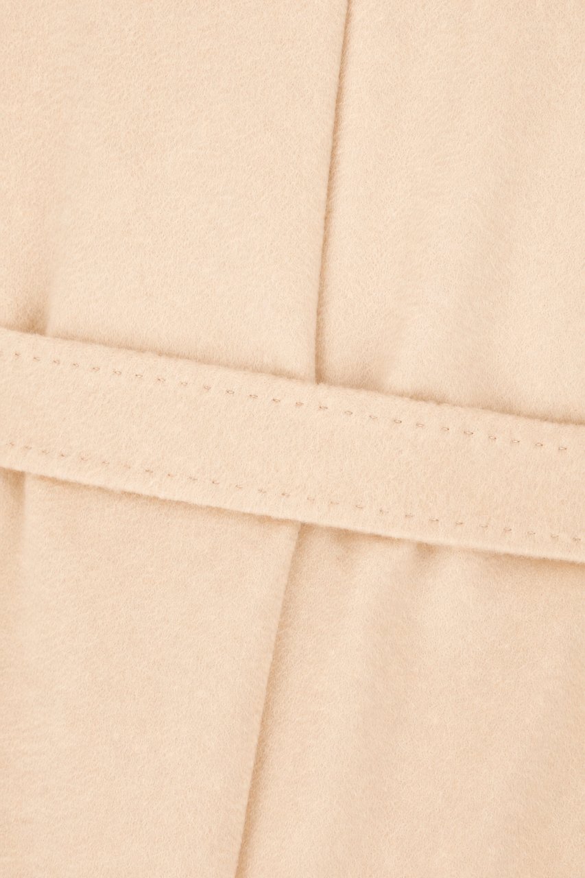 Max Mara Maxmara Sand wool coat Neutraal