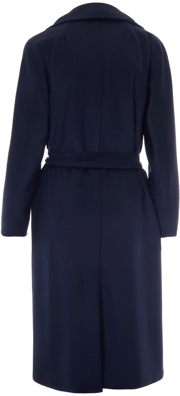Max Mara Coats Blu Cobalto Navy