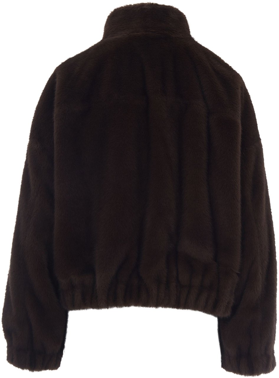Max Mara Coats Visone Bruin