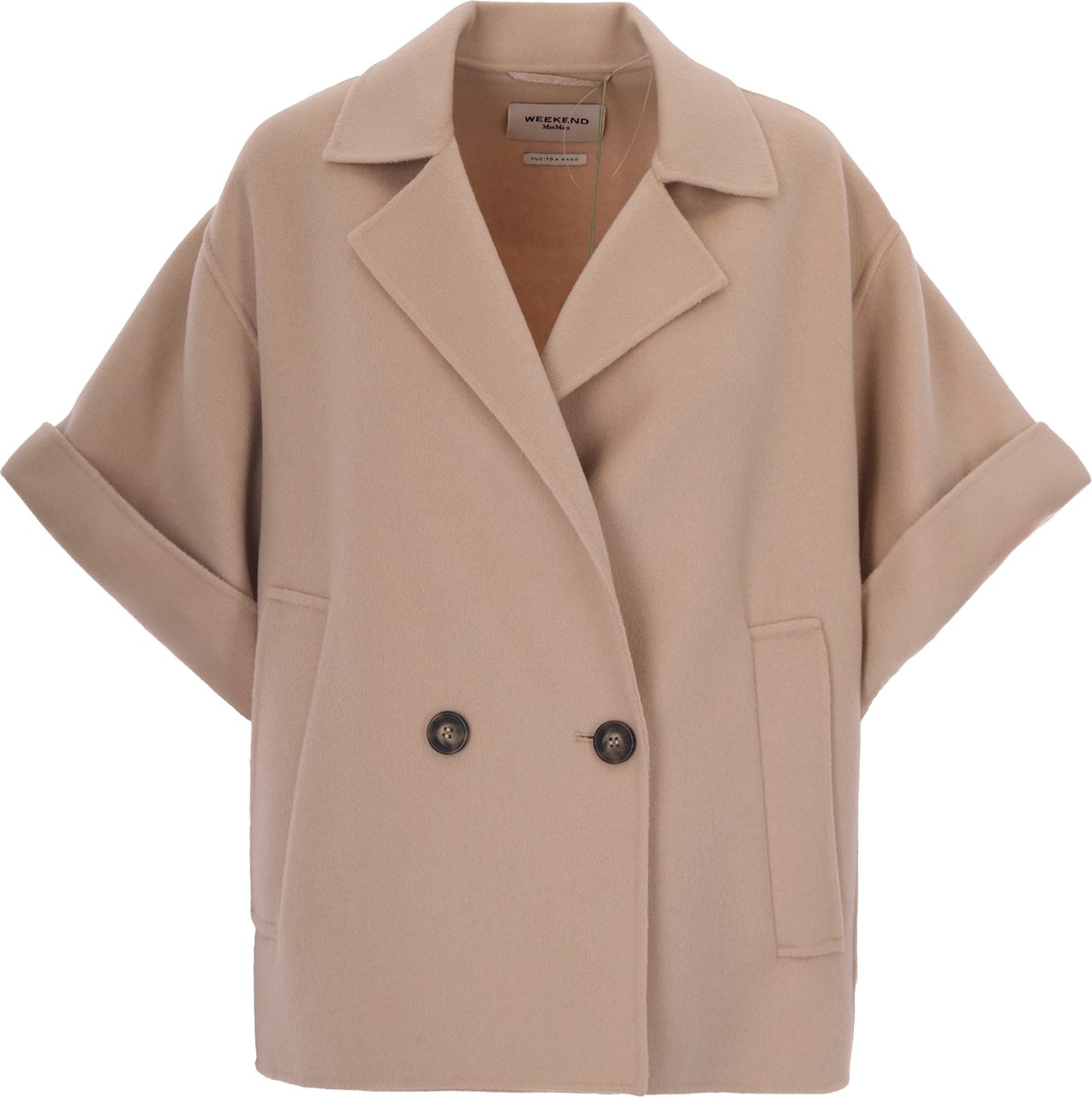Max Mara Coats Mandorla Beige