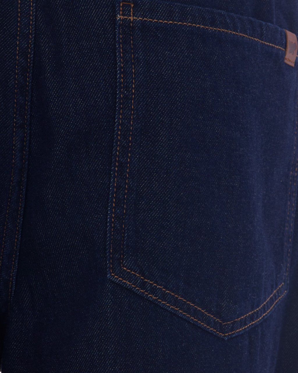 Max Mara Jeans Indaco Scuro Pulito Navy