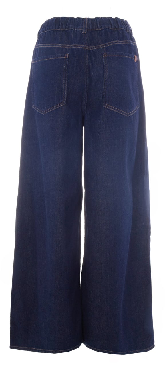 Max Mara Jeans Indaco Scuro Pulito Navy