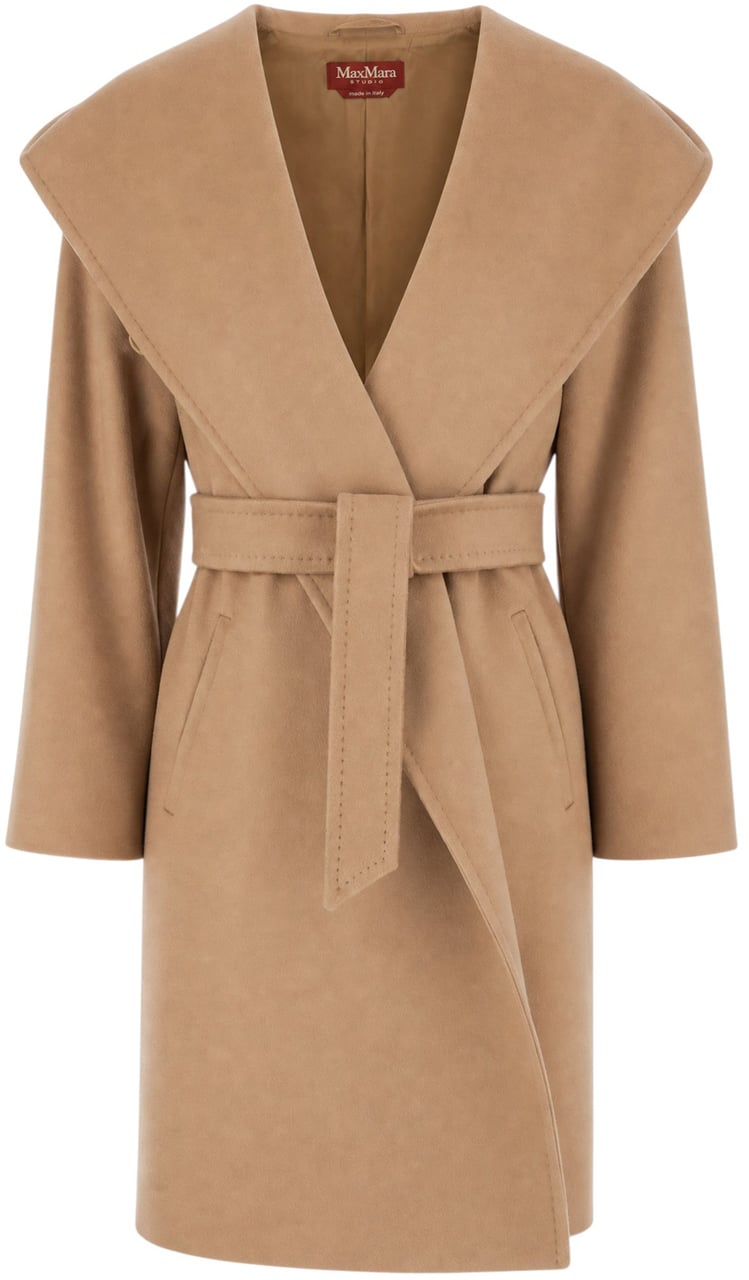 Max Mara Maxmara Beige wool coat Beige