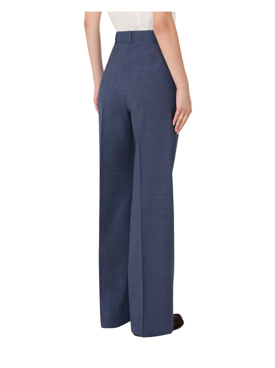 Max Mara Mstcambusa High-Waist Wide-Leg Jeans Blauw