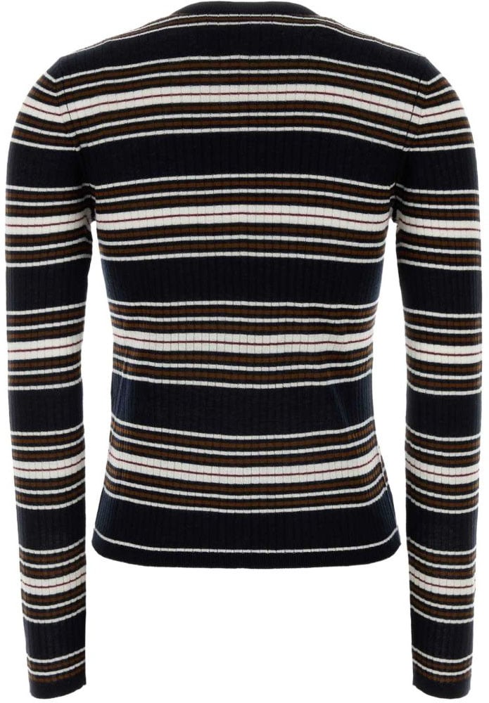 Max Mara Sweaters Blu Multi Navy