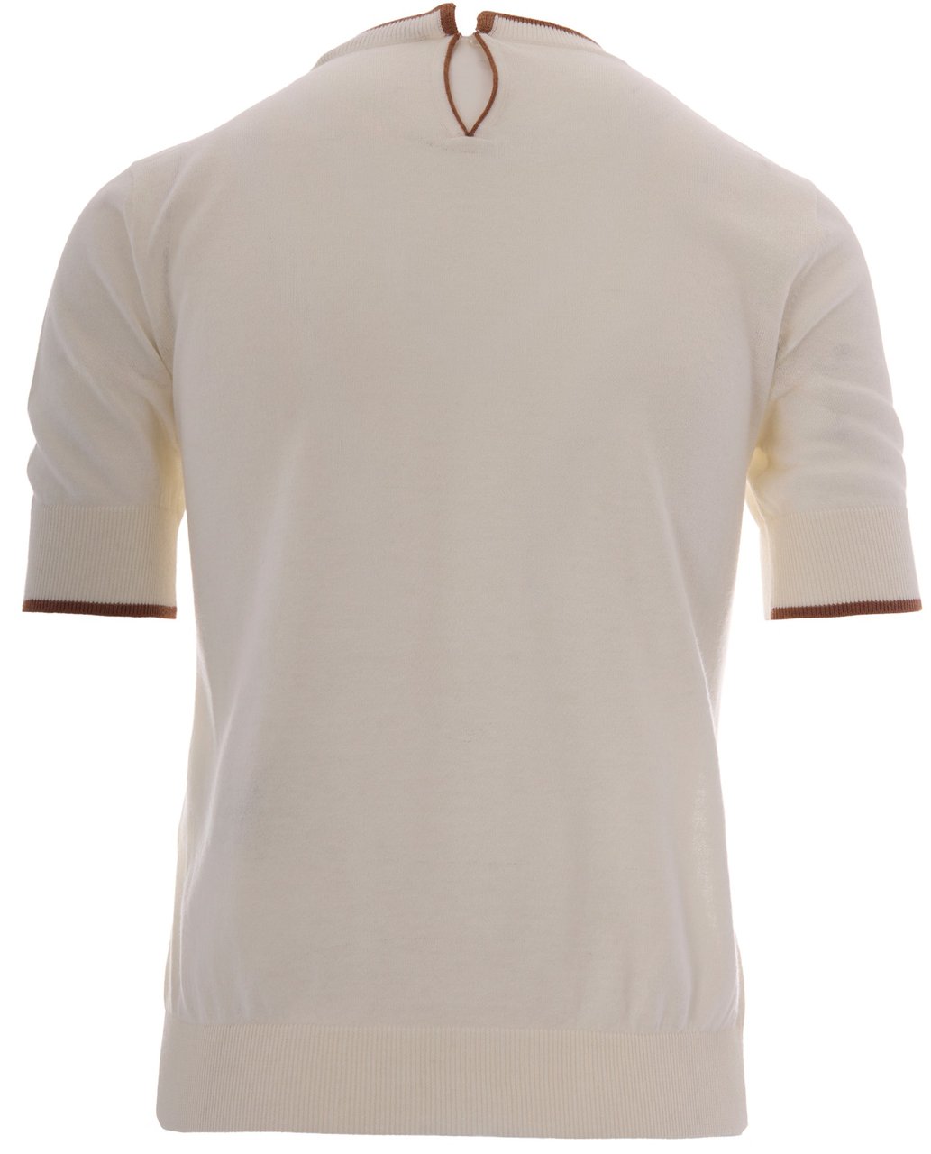Max Mara Sweaters Bianco Bicolore Wit