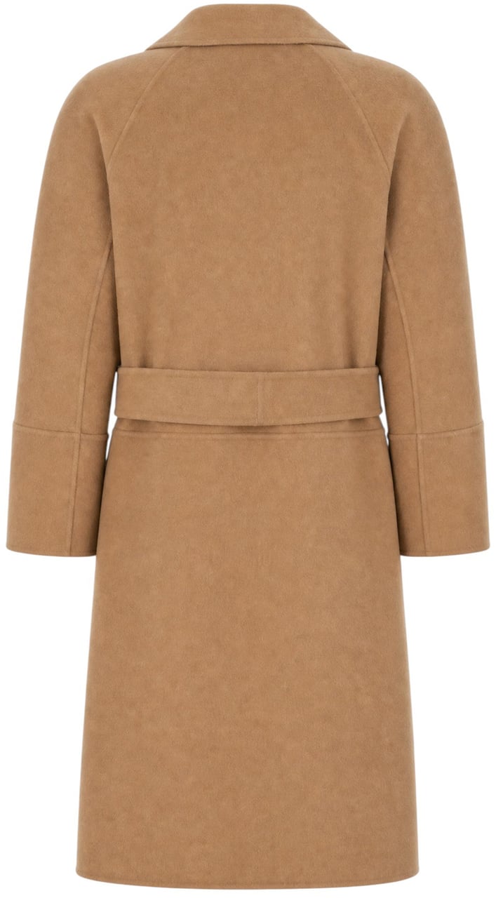 Max Mara Maxmara Camel wool Arona coat Bruin