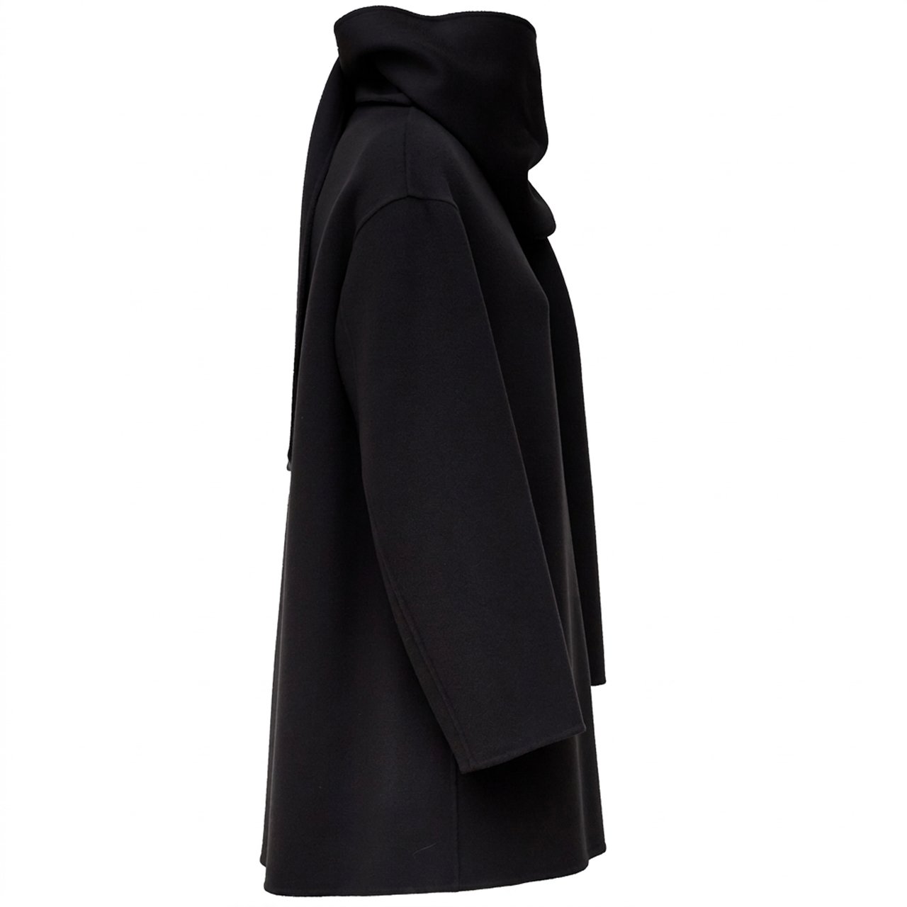 Max Mara Alicia Short Single-Breasted Wool Jacket Zwart