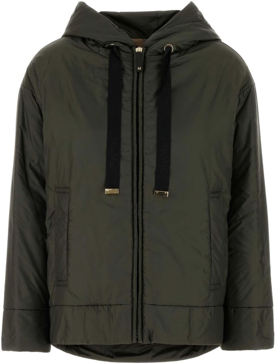 Max Mara Coats Kaki Bruin