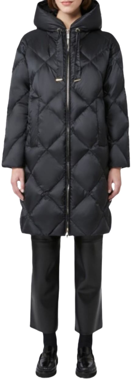 Max Mara Coats Black Zwart