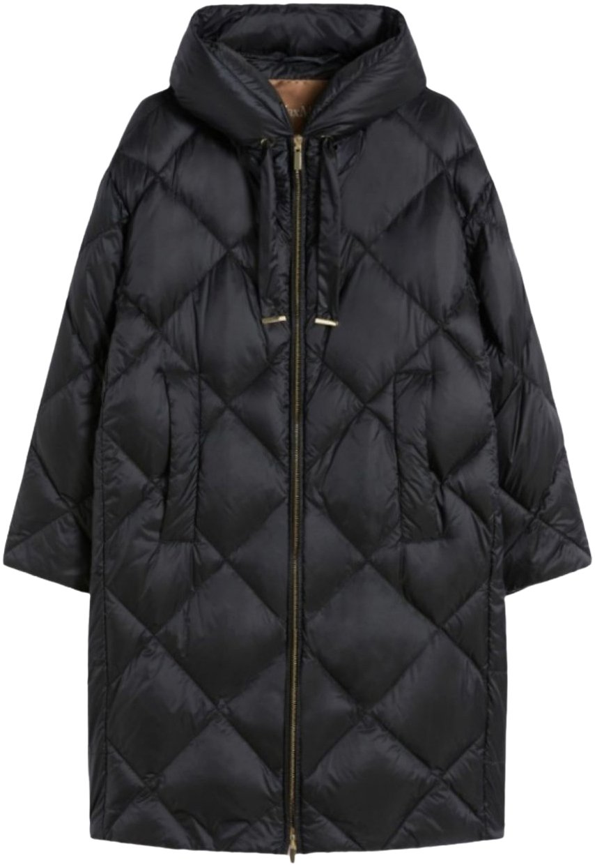 Max Mara Coats Black Zwart