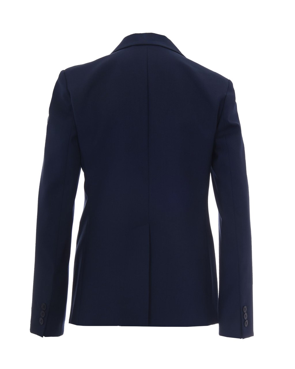 Max Mara Single-Breasted Blazer With Tailored Fit And Refined Details Blauw