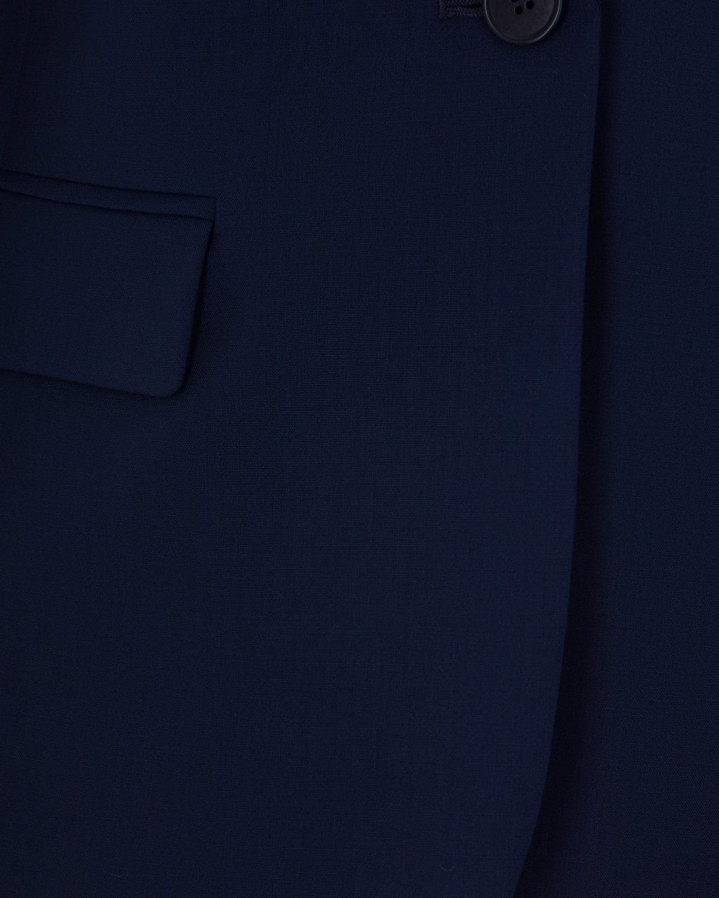 Max Mara Single-Breasted Blazer With Tailored Fit And Refined Details Blauw
