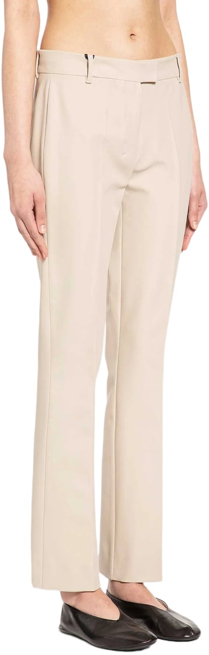 Max Mara Black Fatina Tailored Straight-Leg Trousers Neutraal