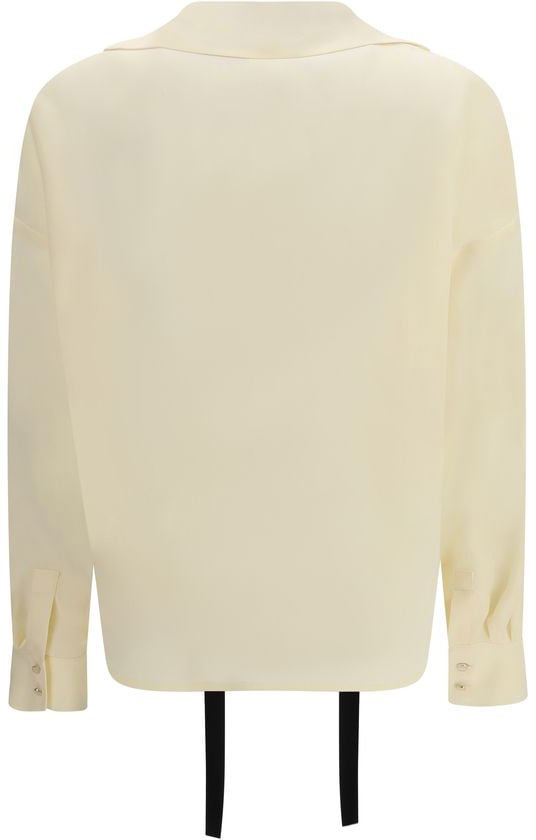 Max Mara Beige Silk Blouse Beige