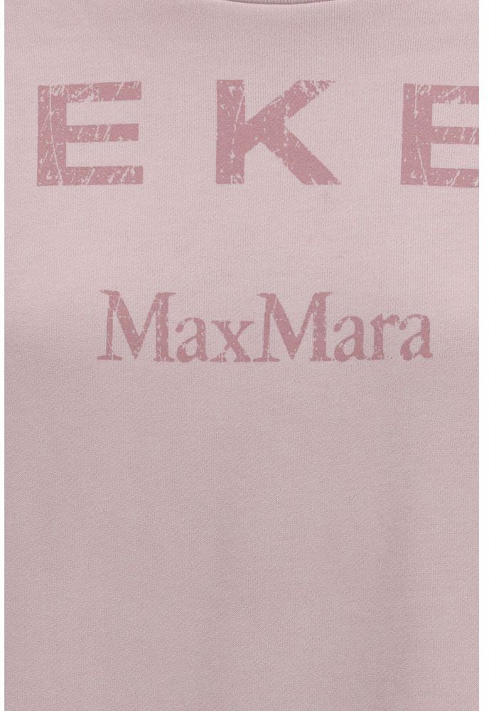 Max Mara Max Mara Purple Cotton Sweatshirt Paars