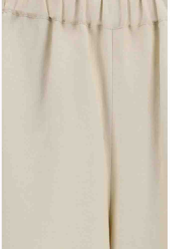Max Mara Beige Linen Casual Pants Beige
