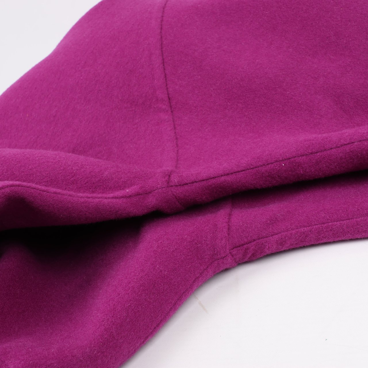 Max Mara Max Mara Necton Wool Hooded Coat in Fuchsia Paars