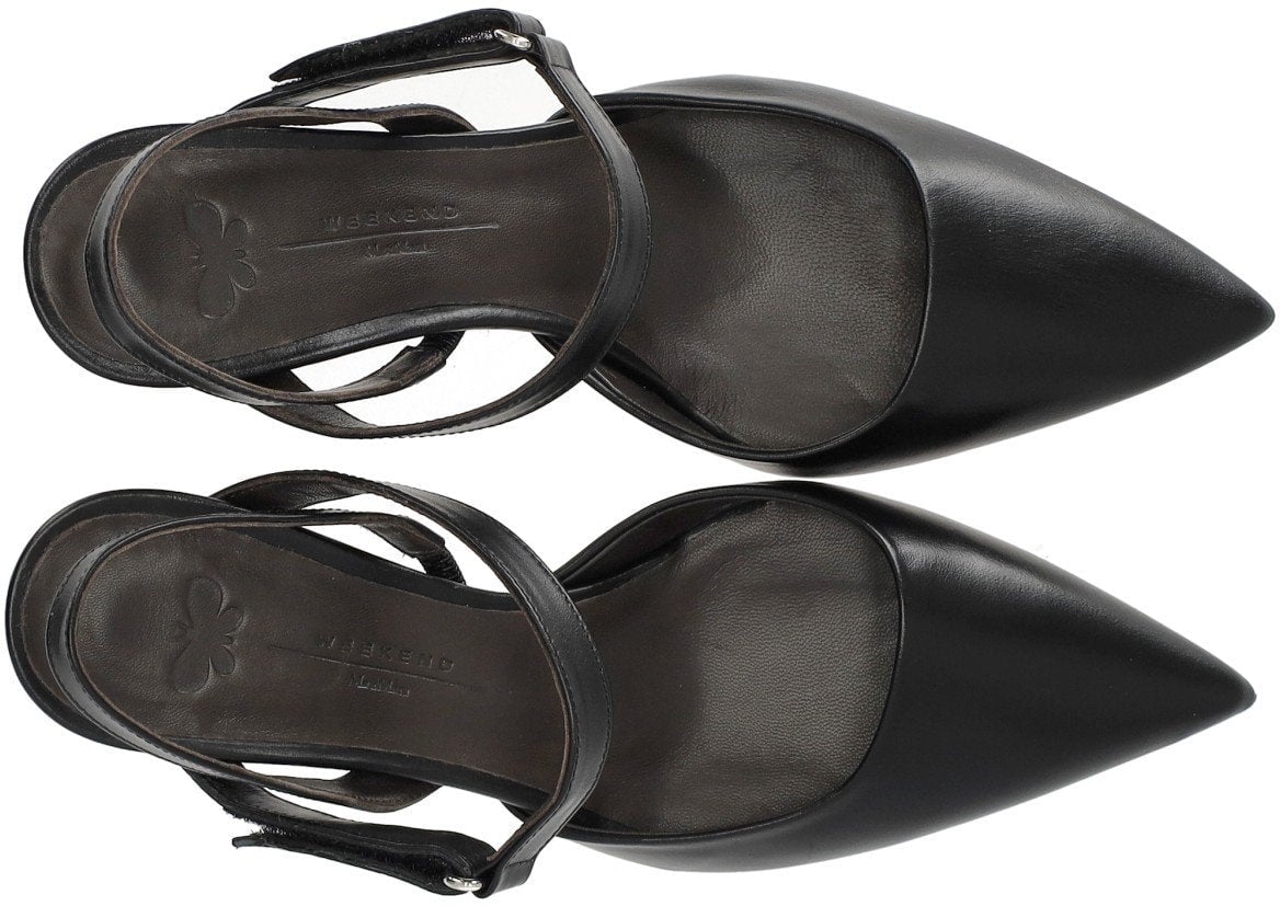 Max Mara MAX MARA WEEKEND PALO SLINGBACK PUMP Zwart