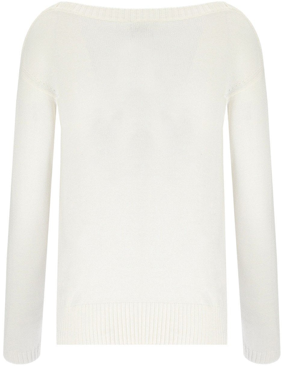 Max Mara MM MAX MARA SVAGO SWEATER Wit