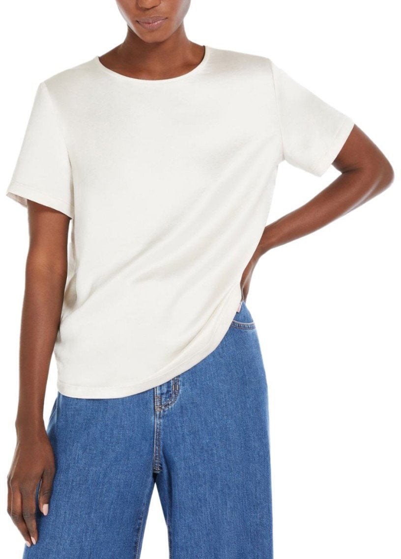 Max Mara MAX MARA WEEKEND AMBURGO IVORY BLOUSE Wit