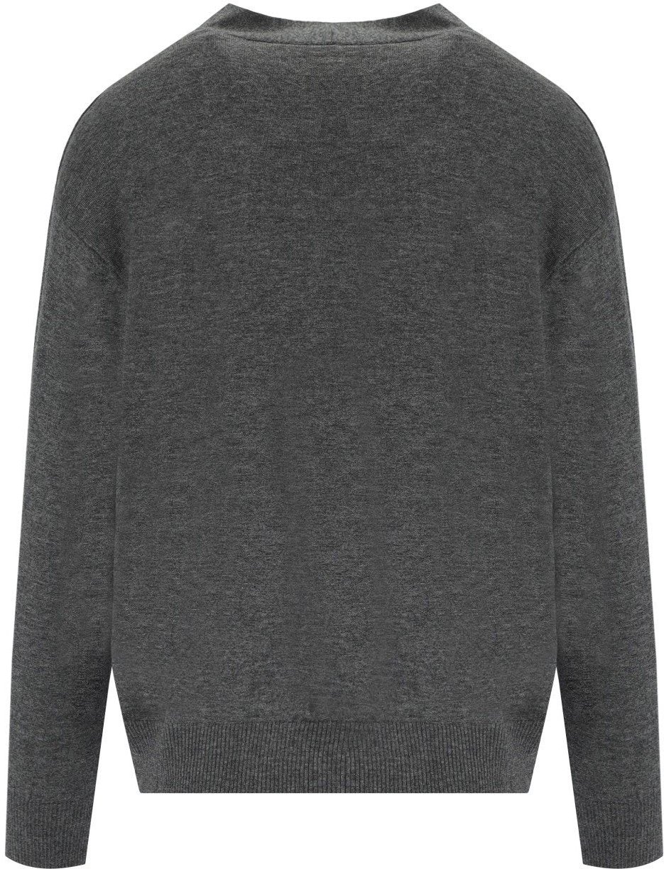 Max Mara MAX MARA WEEKEND DECANO GREY TWIN SET Grijs