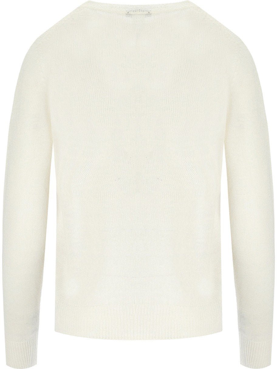 Max Mara MAX MARA WEEKEND AZTECO CREWNECK SWEATER Wit