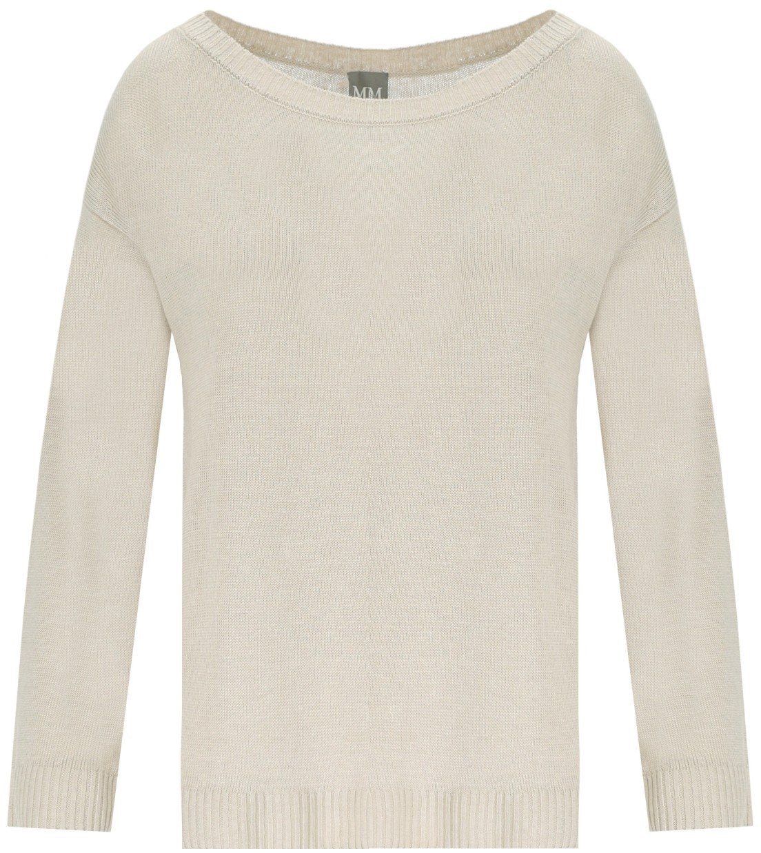 Max Mara MM MAX MARA DANDY CREWNECK SWEATER Beige
