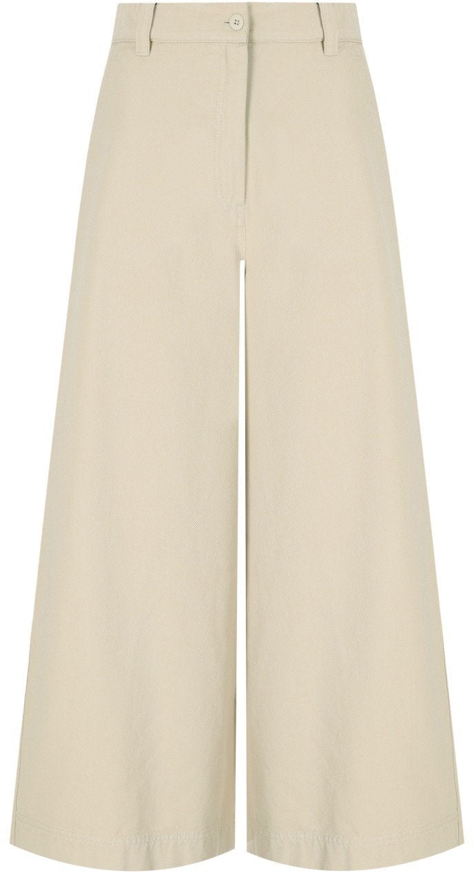 Max Mara MAX MARA WEEKEND DISCO SABBIA WIDE LEG JEANS Beige