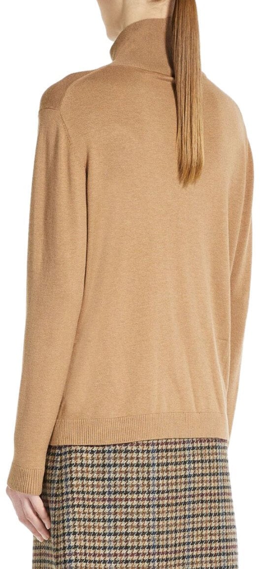 Max Mara MAX MARA WEEKEND KIKU CAMEL TURTLENECK SWEATER Beige