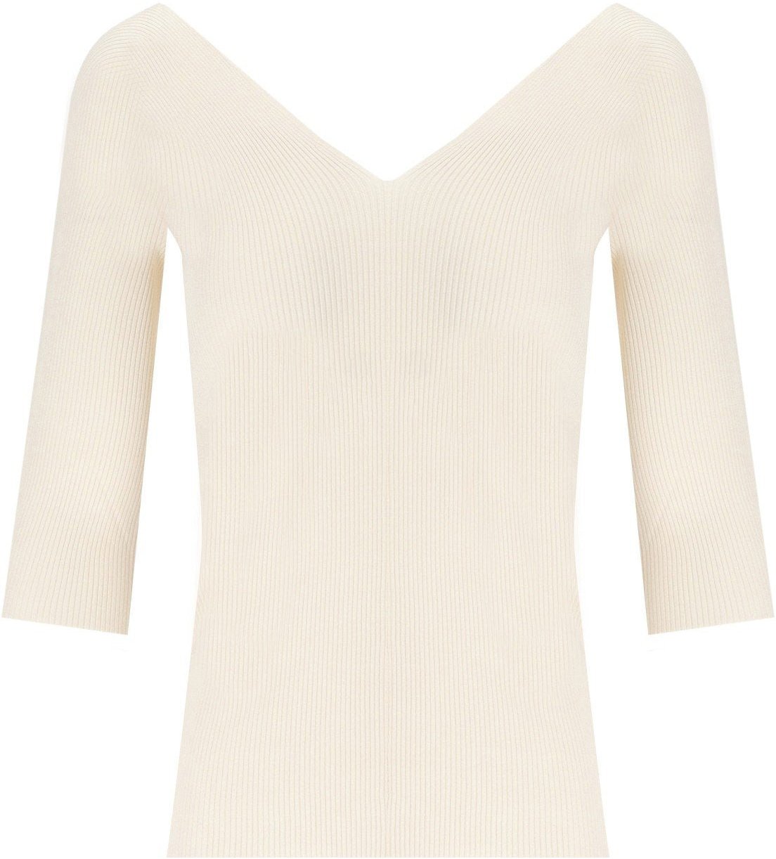 Max Mara MAX MARA WEEKEND OCEANO ECRU TOP Beige