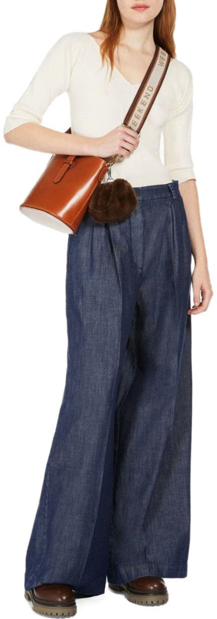 Max Mara MAX MARA WEEKEND OCEANO ECRU TOP Beige