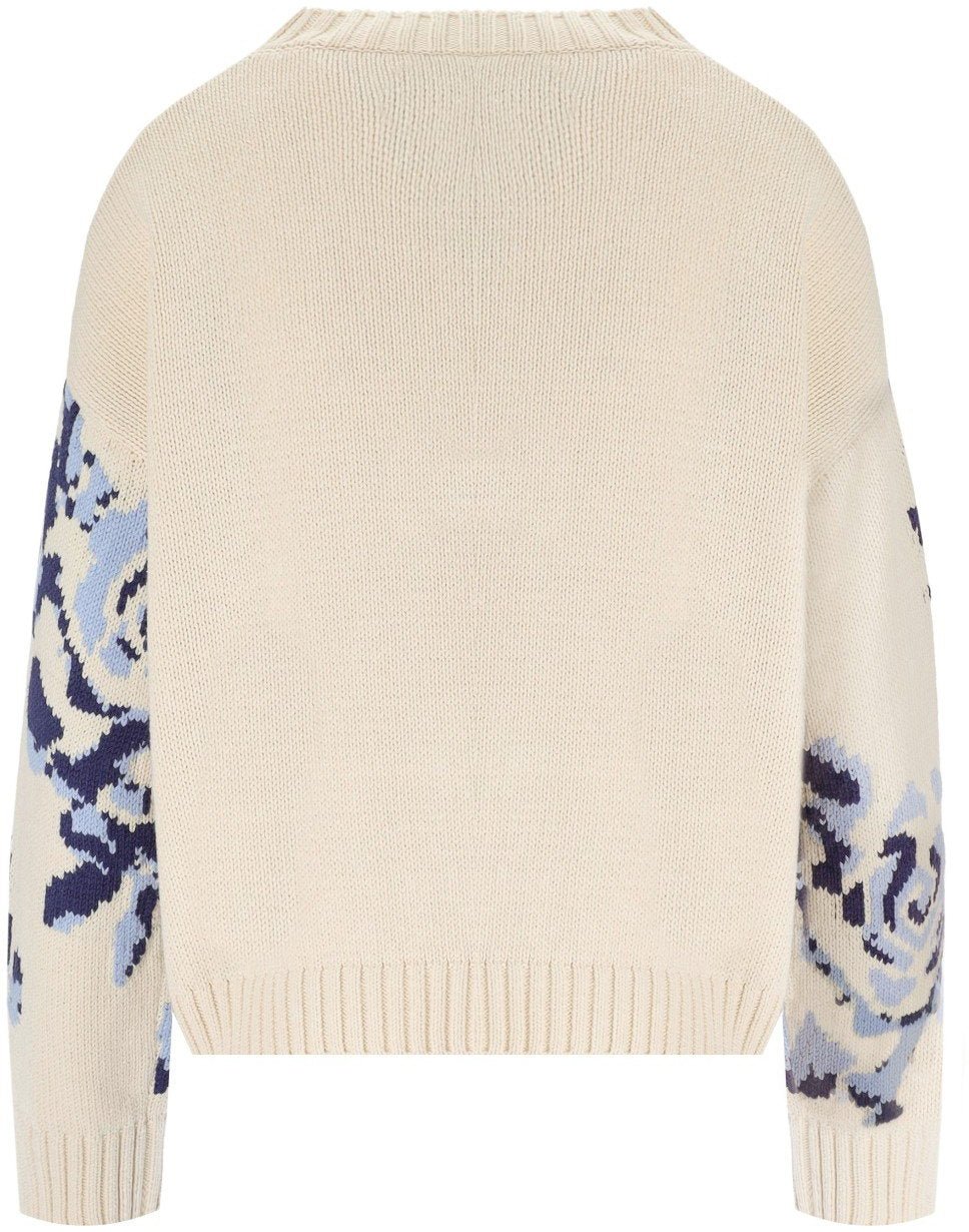 Max Mara MAX MARA WEEKEND FABIAN IVORY CREWNECK SWEATER Wit
