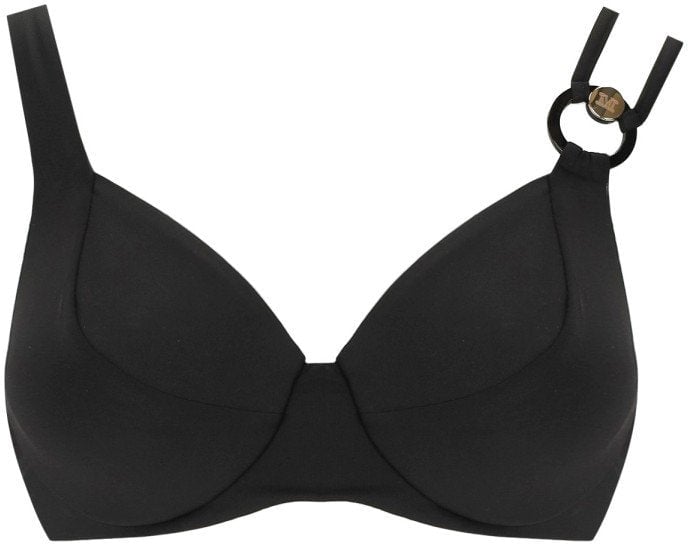 Max Mara MAX MARA BEACHWEAR ADINA C CUP BRA BIKINI TOP Zwart