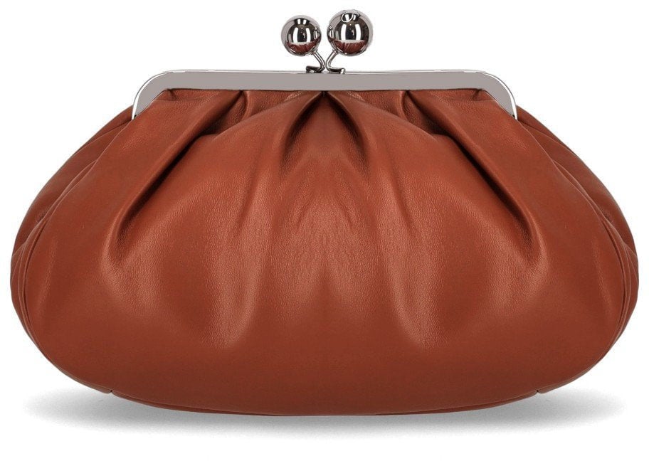 Max Mara MAX MARA WEEKEND PASTICCINO CUBICO MEDIUM COCCIO CLUTCH Rood