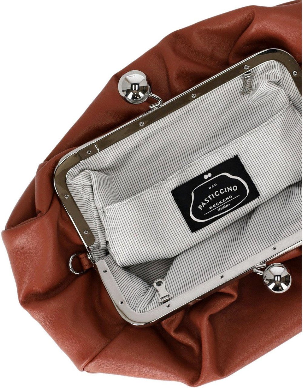 Max Mara MAX MARA WEEKEND PASTICCINO CUBICO MEDIUM COCCIO CLUTCH Rood