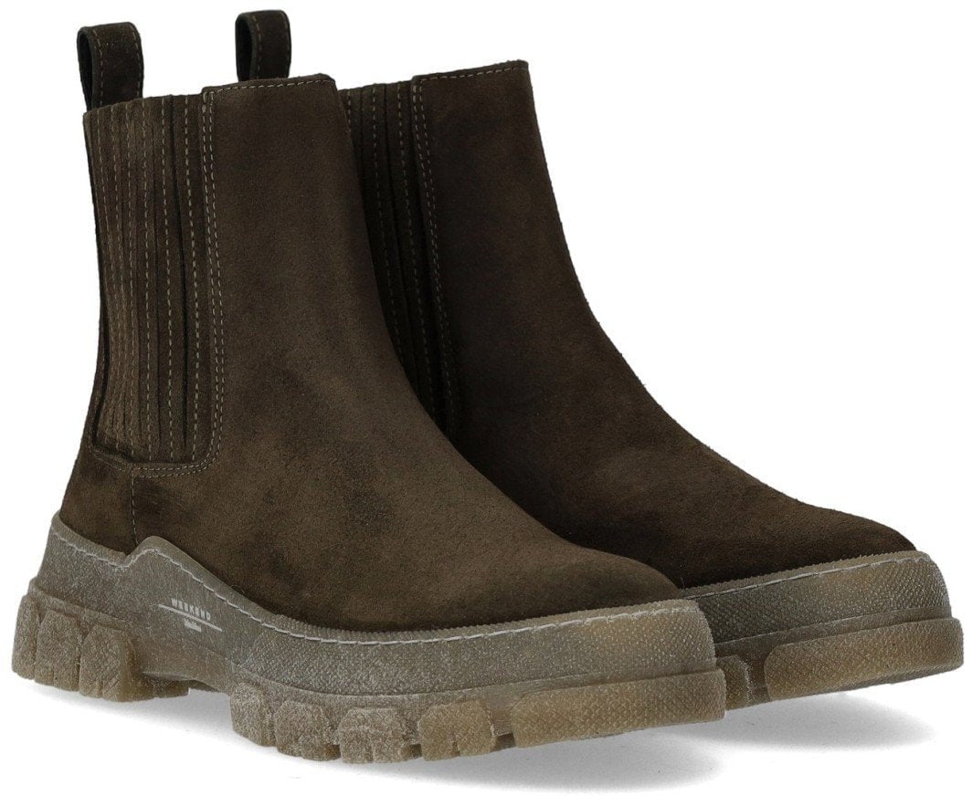 Max Mara MAX MARA WEEKEND GENEPI MILITARY CHELSEA BOOT Groen
