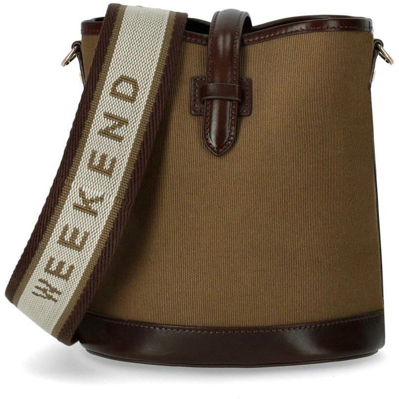 Max Mara MAX MARA WEEKEND VASAIO BRONZE BUCKET BAG Beige