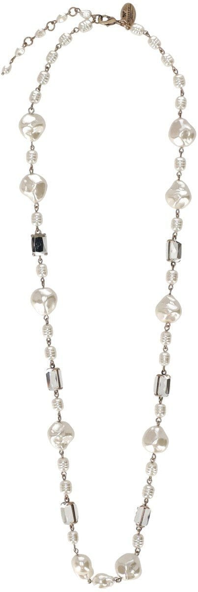 Max Mara MAX MARA WEEKEND CRESO IVORY NECKLACE Wit