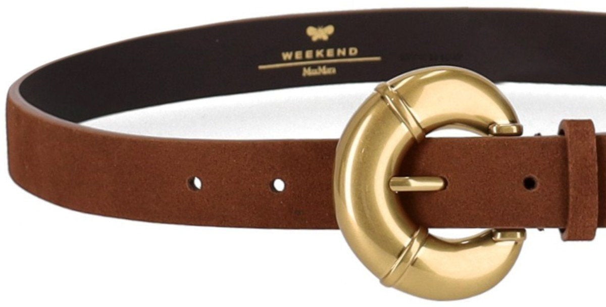 Max Mara MAX MARA WEEKEND SEBINO LIGHT BELT Bruin