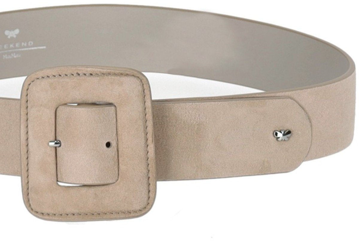 Max Mara MAX MARA WEEKEND BRIOSUEDE ORZO BELT Beige