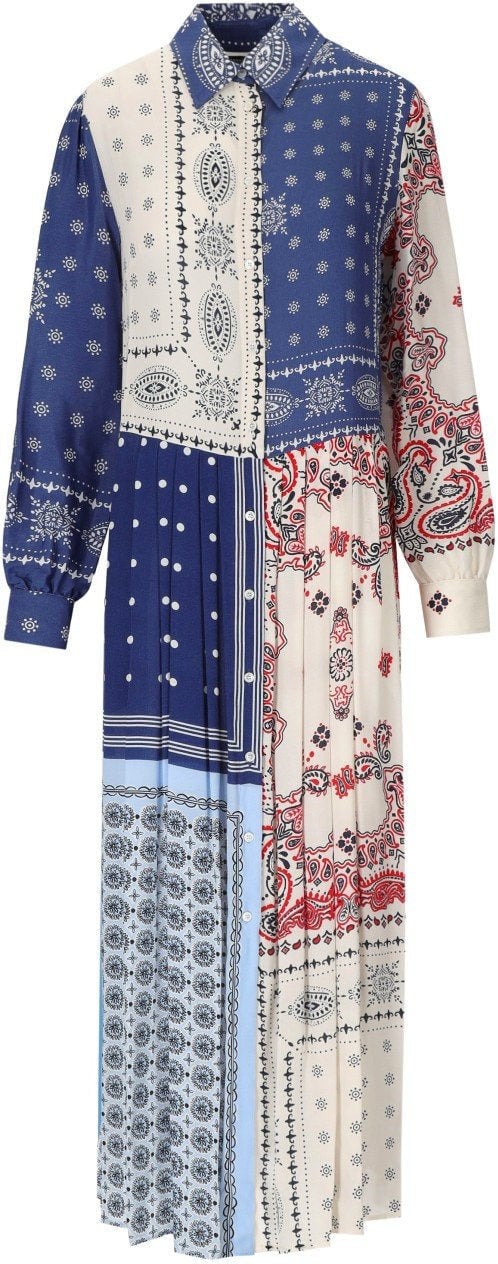 Max Mara MAX MARA WEEKEND ZUAI MULTICOLORED SHIRT DRESS Divers