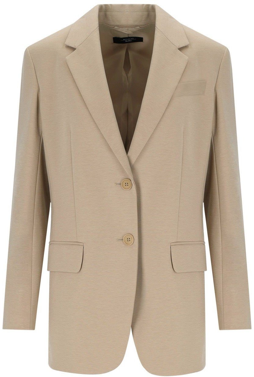 Max Mara BLAZER JERSEY MESSINA ORZO MAX MARA WEEKEND Beige
