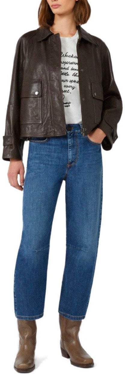 Max Mara MAX MARA WEEKEND BERBICE DARK JACKET Bruin