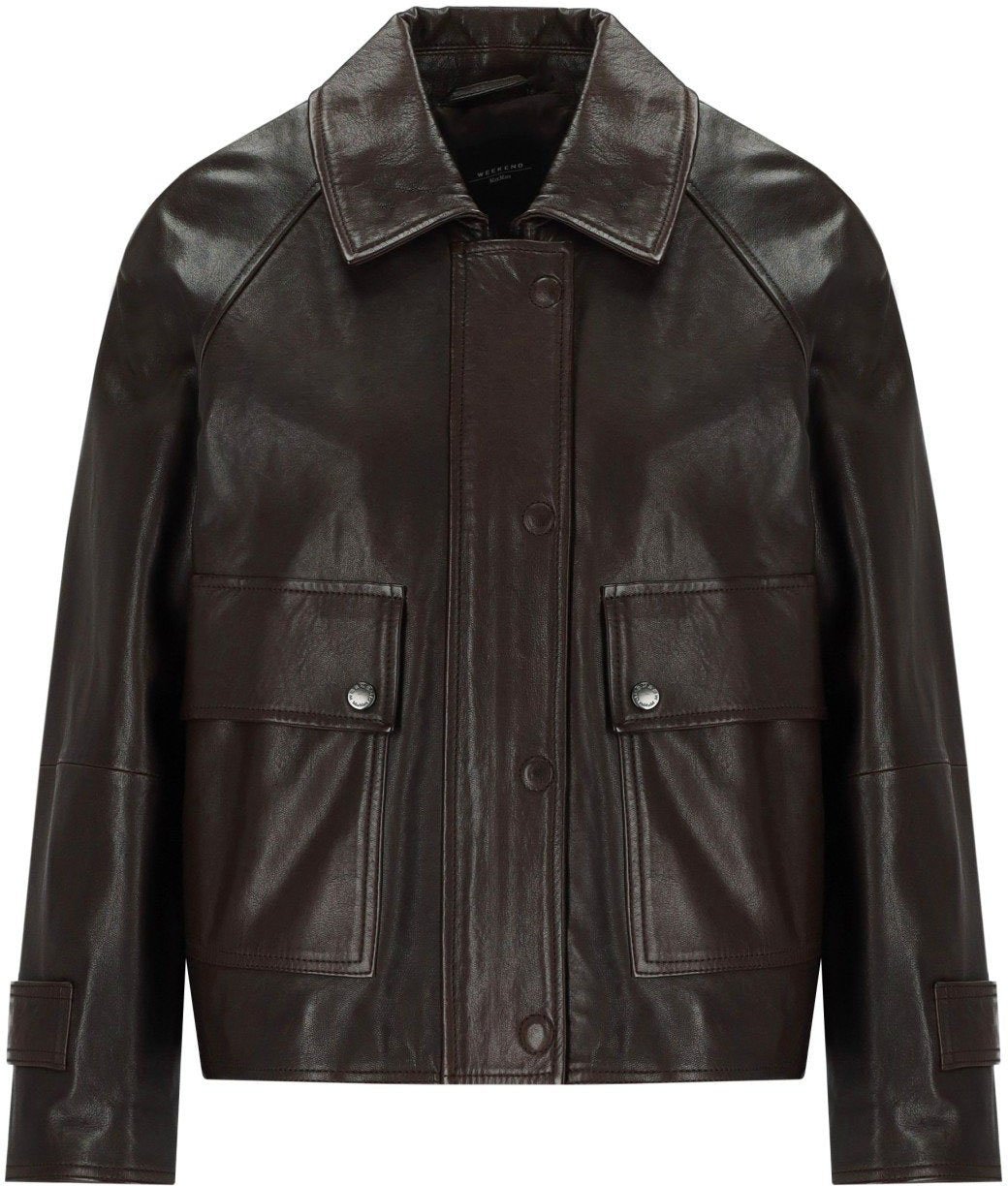 Max Mara MAX MARA WEEKEND BERBICE DARK JACKET Bruin