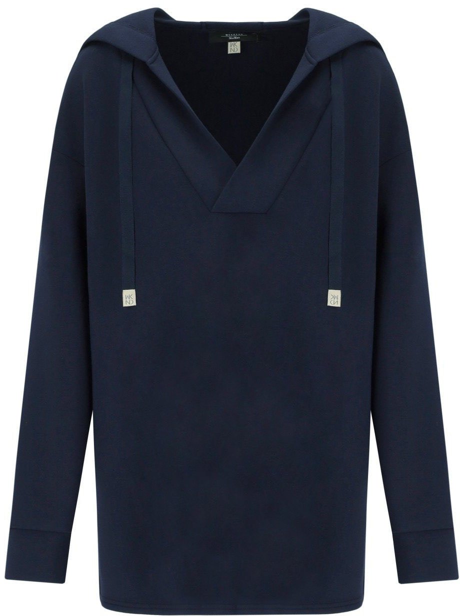 Max Mara MAX MARA WEEKEND GIALLO HOODIE Blauw