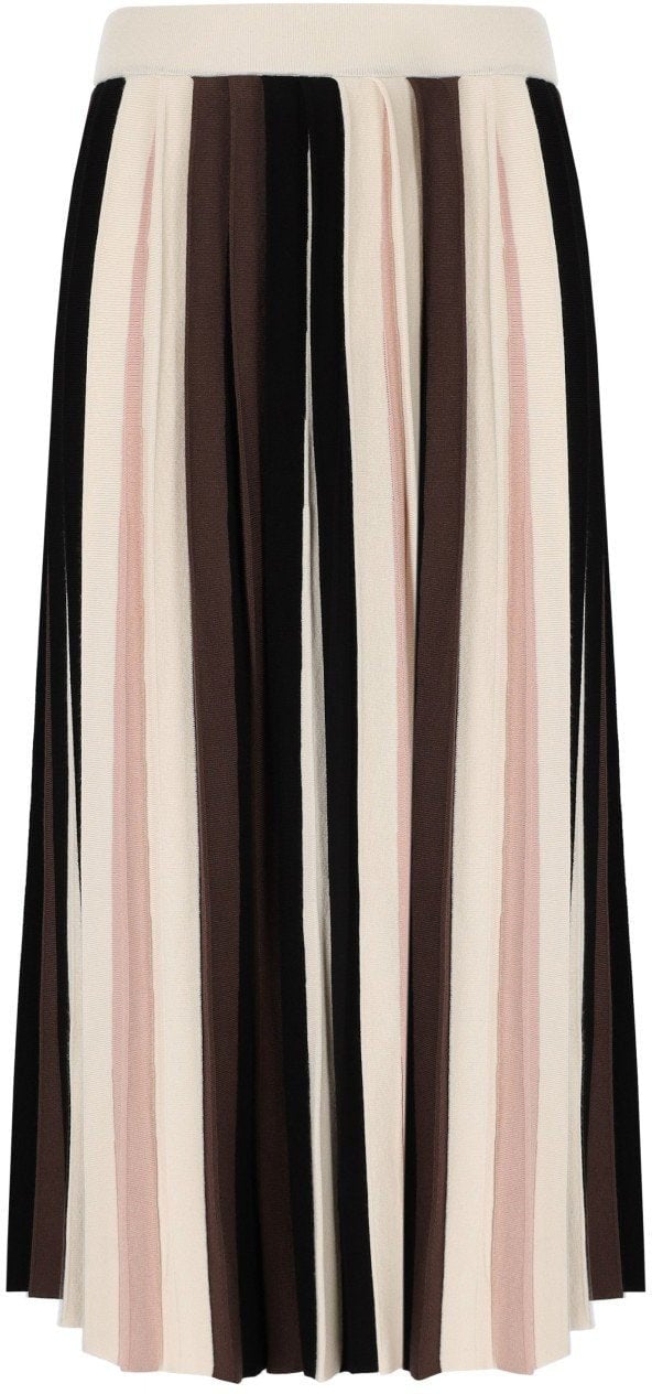 Max Mara MAX MARA WEEKEND PLEIADI MULTICOLORED KNITTED SKIRT Divers