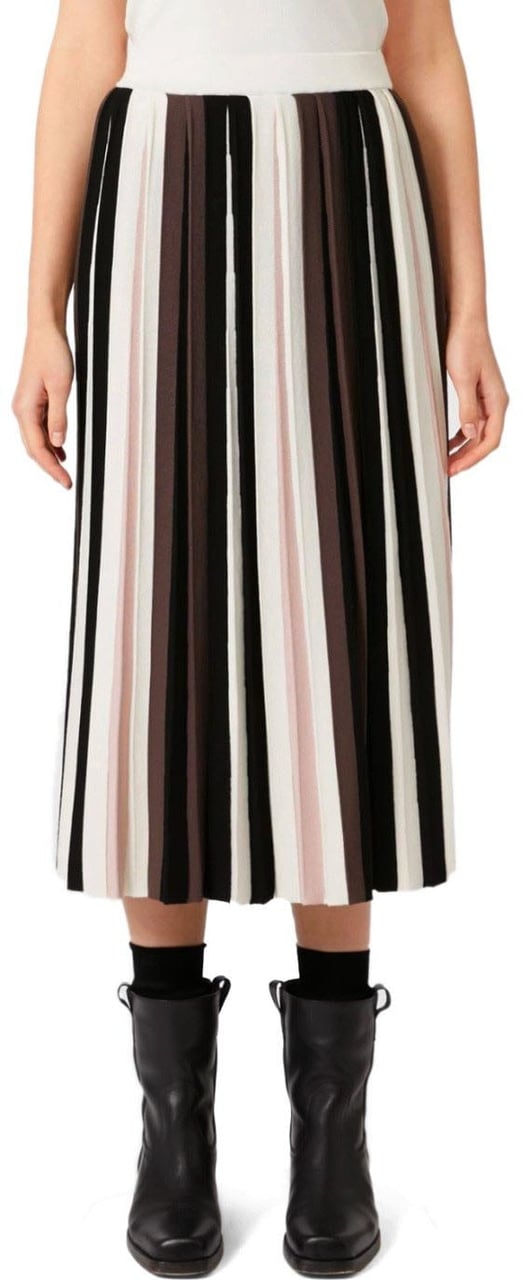 Max Mara MAX MARA WEEKEND PLEIADI MULTICOLORED KNITTED SKIRT Divers